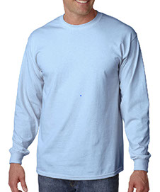 gildan g8400 long sleeve custom printed t-shirt