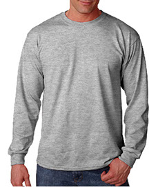 gildan g8400 long sleeve custom printed t-shirt